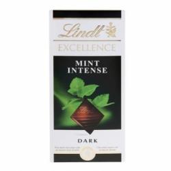 Chocolate negro con menta Lindt Excellence 100 g.