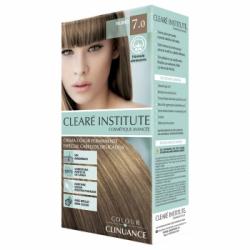 Crema color permanente cabellos delicados no 7 rubio Colour Clinuance Clearé Institute 1 ud.