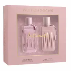 Estuche Woman Secret Intimate: Colonia 100 ml y Body Lotion 200 ml