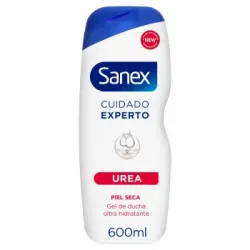 Gel de ducha ultra hidratante Urea Cuidado Experto Sanex 600 ml.