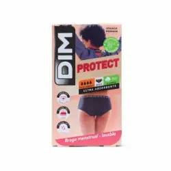 Braguita bóxer menstrual flujo abundante talla 44-46 Protect Dim 1 ud.