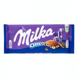 Chocolate con leche Milka Oreo Tableta 0.1 kg