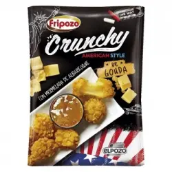 Crunchy con queso gouda y mermelada de albaricoque Fripozo 200 g.