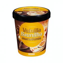 Helado vainilla y nueces de macadamia Hacendado Bote 500 ml