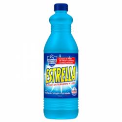 Lejía hogar con detergente frescor azul Estrella 1,43 l.