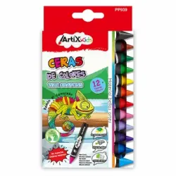 Ceras kids colores surtidos 12 uds