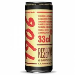 Cerveza 1906 reserva especial lata 33 cl.