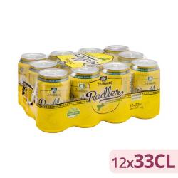 Cerveza Radler con zumo natural de limón Steinburg 12 latas X 330 ml