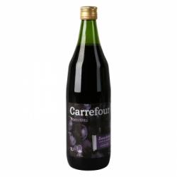 Mosto Carrefour tinto botella 1 l.