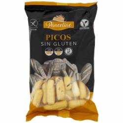 Picos artesanos Panceliac sin gluten y sin lactosa 100 g.