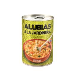 Alubias a la jardinera Hacendado Bote 0.42 kg