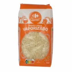 Arroz largo vaporizado Carrefour Classic ́ 1 kg.