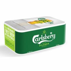 Cerveza Carlsberg pack de 12 latas de 33 cl.
