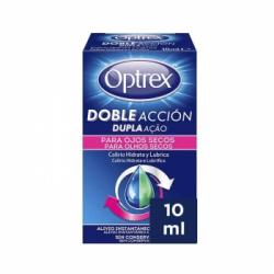 Colirio para ojos secos hidrata y lubrica Optrex 10 ml.