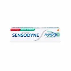 Dentífrico para dientes sensibles rapid action fresh mint Sensodyne 75 cl.