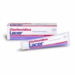 Dentífrico tratamiento gingivitis Clorhexidina Lacer 75 ml.