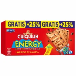Galletas energy Chiquilin Artiach 160 g.
