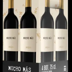 Pack 4x75 Cl. Mucho Mas Tinto