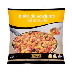 Pisto de verduras Hacendado ultracongelado Paquete 0.45 kg