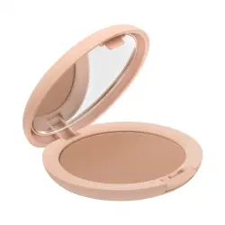 Polvo compacto perfeccionador efecto seda Deliplus 200 beige rosado  0.01 ud