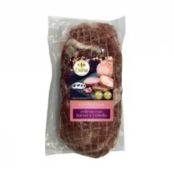 Roti de cerdo relleno con bacón y cebolla Carrefour Extra 800 g