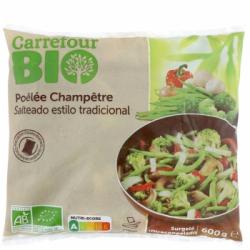 Salteado estilo tradicional ecológico Carrefour Bio 600 g.