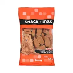 Snack tiras perro adulto Compy para todas las razas Paquete 0.2 kg