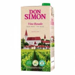 Vino rosado de mesa Don Simón brik 1 l.