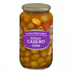 Aceitunas estilo caseras Hacendado aliñadas Tarro 0.935 kg