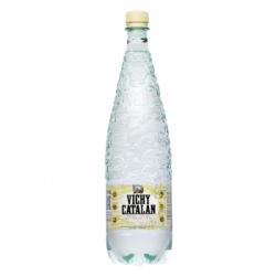 Agua mineral con gas Vichy Catalán natural 1,2 l.