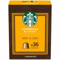 Café espresso en cápsulas Starbucks Blonde 36 ud.