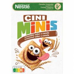 Cereales integrales tostados sabor canela Cini Minis Nestlé 375 g.