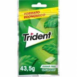 Chicles sabor hierbabuena Trident 43,5 g.