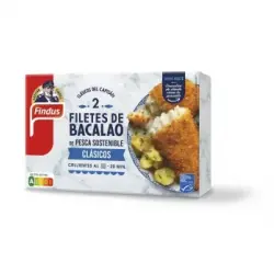 Filetes de bacalao Findus 200 g.