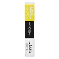 Laca de uñas neón Deliplus 198 amarillo  1 ud