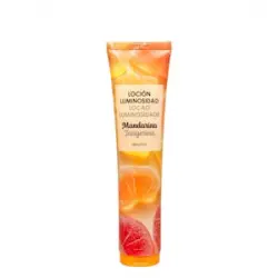 Loción corporal luminosidad mandarina Deliplus Tubo 0.125 100 ml