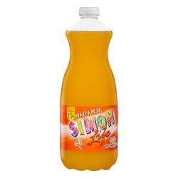 Refresco de naranja Simon Life sin gas Botella 1.5 L