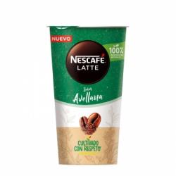Café latte sabor avellana Nescafé sin gluten 205 ml.
