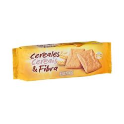 Galletas Cereales & fibra Hacendado Paquete 0.285 kg