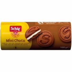 Galletas de cacao con crema de leche Schär sin gluten 100 g.