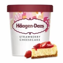 Helado de cheesecake con fresas Häagen Dazs 460 ml.