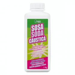 Sosa cáustica Bosque Verde Botella 1 kg