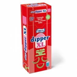 Caramelos blanco sabor sandía Dipper XL Vidal sin gluten 157 g.