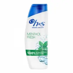 Champú anticaspa menthol fresh H&S 330 ml.