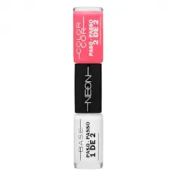 Laca de uñas neón Deliplus 196 coral  1 ud