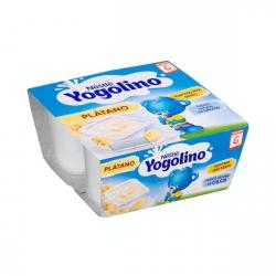 Postre lácteo infantil de plátano Yogolino +6 meses 4 ud. X 0.1 kg