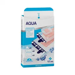 Tiras adhesivas protectoras de poliuretano Aqua Deliplus surtidas resistentes al agua Caja 1 ud