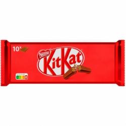 Barrita de galleta crujiente cubierta de chocolate Nestlé Kit Kat 10 ud.