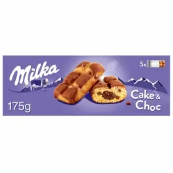 Bizcochos chocolate con leche Cake&Choc Milka 175 g.