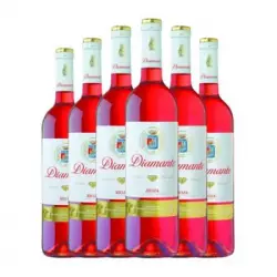 Bodegas Franco Españolas Vino Rosado Diamante Rosado Semi-seco Semi-dulce Rioja 75 Cl 13.5% Vol. (pack De 6 Unidades)